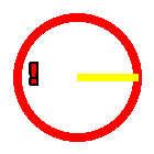 spinning warning